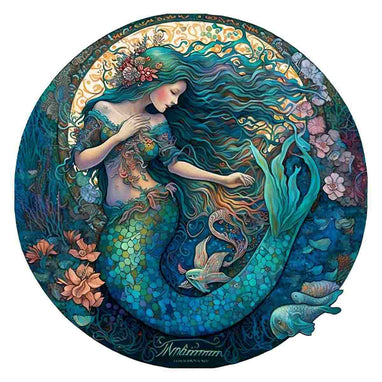 Animal Jigsaw Puzzle > Wooden Jigsaw Puzzle > Jigsaw Puzzle A5 Mermaid - Jigsaw Puzzle