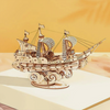 Lade das Bild in den Galerie-Viewer, Segelschiff-Modell 3D-Holzpuzzle