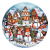 Animal Jigsaw Puzzle > Wooden Jigsaw Puzzle > Jigsaw Puzzle A5 Snowman - Jigsaw Puzzle