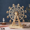 Lade das Bild in den Galerie-Viewer, Riesenrad Spieluhr 3D-Holzpuzzle