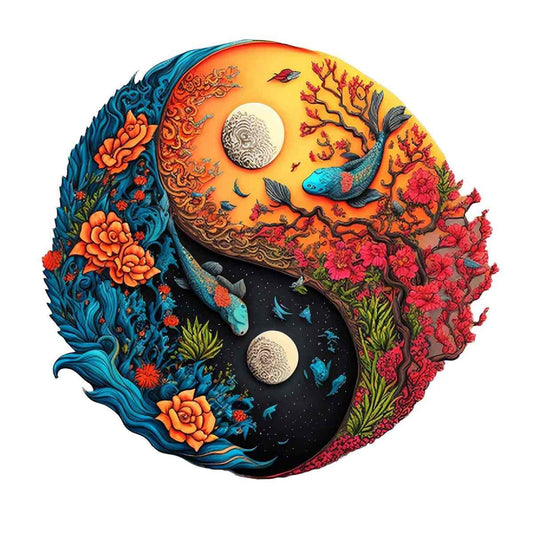 Natur Yin Yang - Puzzel