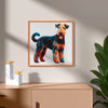 40x40cm Airedale Terrier Dog - Diamond Painting Kit