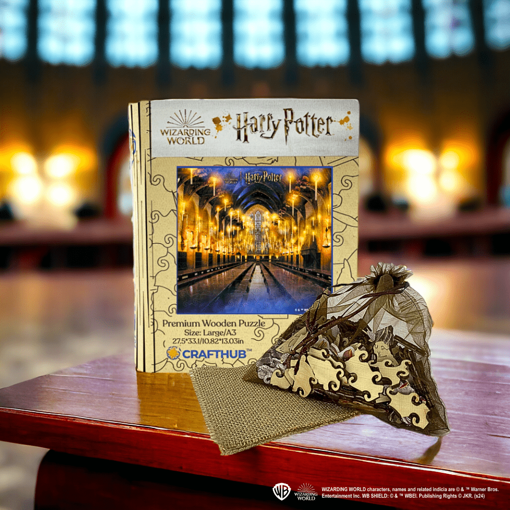Animal Jigsaw Puzzle > Wooden Jigsaw Puzzle > Jigsaw Puzzle Harry Potter The Great Hall Wooden Jigsaw Puzzle