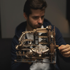 Lade das Bild in den Galerie-Viewer, Murmelnacht Stadt - Murmelbahn 3D-Holzpuzzle