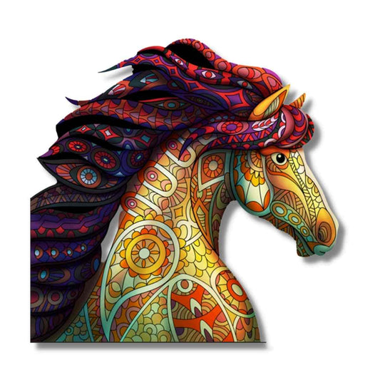 Weisheits Pferd - Puzzel