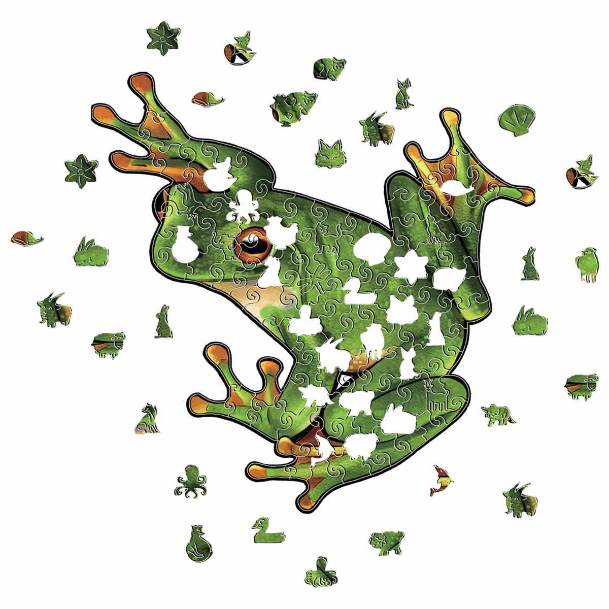 Frosch - Puzzel