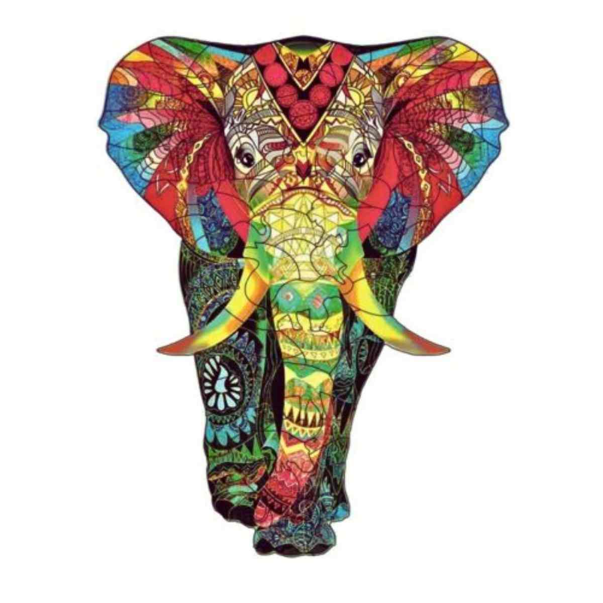 Indischer Elefant - Puzzel