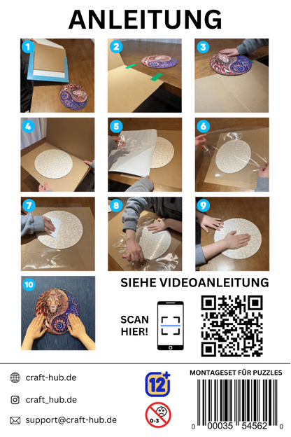 MONTAGESET FÜR PUZZLES IM FORMAT A3/A5