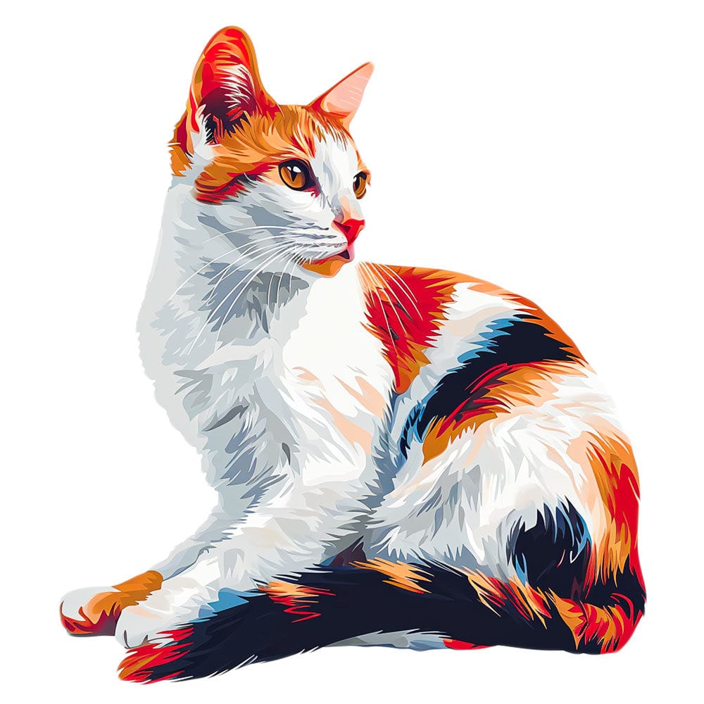 Animal Jigsaw Puzzle > Wooden Jigsaw Puzzle > Jigsaw Puzzle American Wirehair Cat - Jigsaw Puzzle