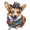 Corgi Hund - Diamant Malset