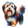 Tibetan Terrier Hund - Diamant Malset