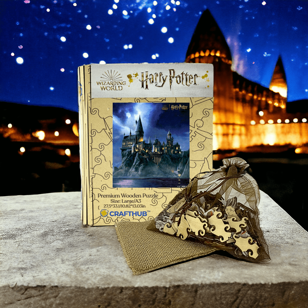 Animal Jigsaw Puzzle > Wooden Jigsaw Puzzle > Jigsaw Puzzle Harry Potter - Magical Hogwarts Castle Wooden Jigsaw Puzzle