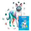 Animal Jigsaw Puzzle > Wooden Jigsaw Puzzle > Jigsaw Puzzle A4 + Paper Box Tonkinese Cat - Jigsaw Puzzle