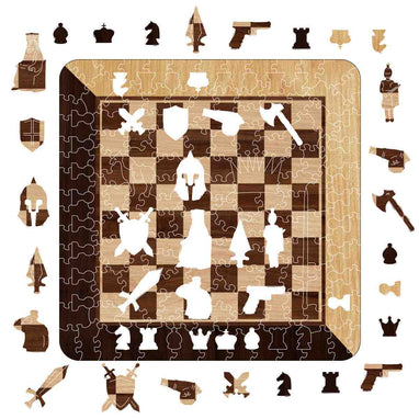 Animal Jigsaw Puzzle > Wooden Jigsaw Puzzle > Jigsaw Puzzle A3 (27.9x27.9 CM / 10.9x10.9