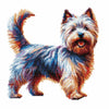 Cairn Terrier Hund - Diamant Malset