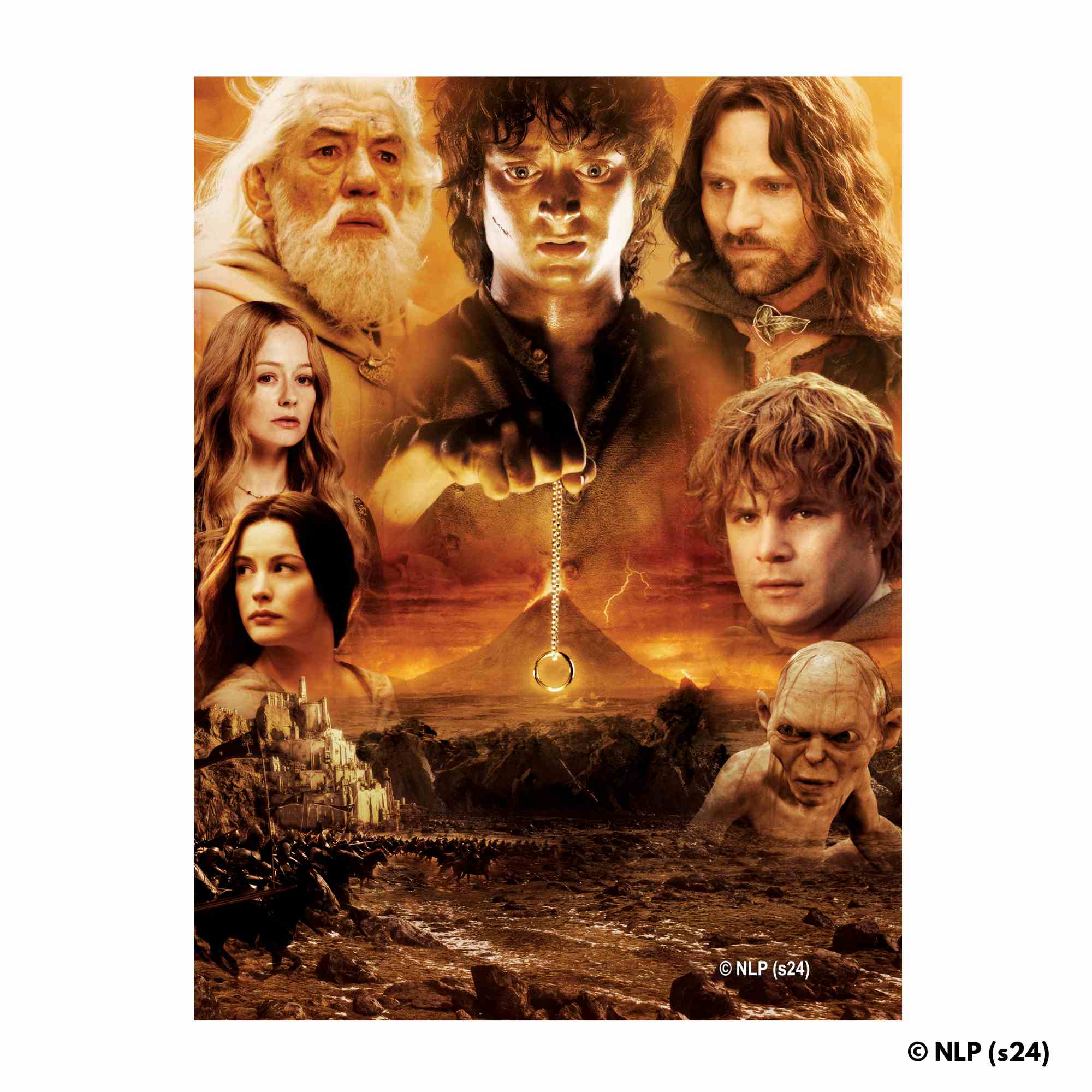 Animal Jigsaw Puzzle > Wooden Jigsaw Puzzle > Jigsaw Puzzle The Lord of the Rings - Wooden Jigsaw Puzzle