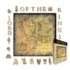 Animal Jigsaw Puzzle > Wooden Jigsaw Puzzle > Jigsaw Puzzle A4 + Wooden Gift Box The Map Of Middle-earth - Wooden Jigsaw Puzzle