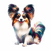 Animal Jigsaw Puzzle > Wooden Jigsaw Puzzle > Jigsaw Puzzle A4 Papillon Dog - Jigsaw Puzzle